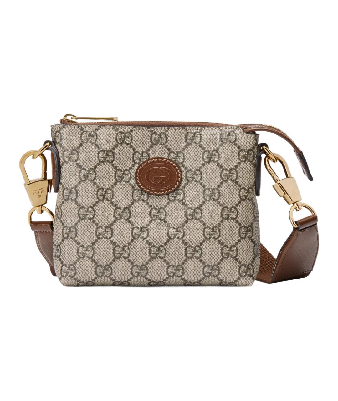 GUCCI Бежевая сумка на плечо, фото 1