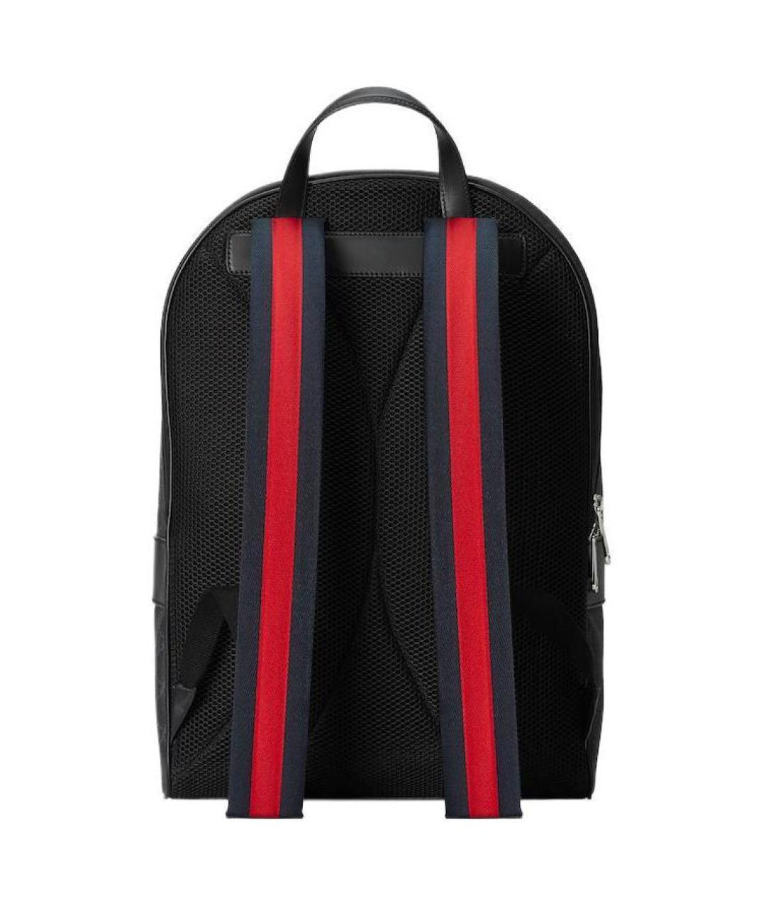 GUCCI Черный кожаный рюкзак, фото 3