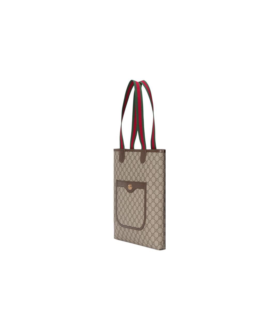 GUCCI Коричневая сумка на плечо, фото 2