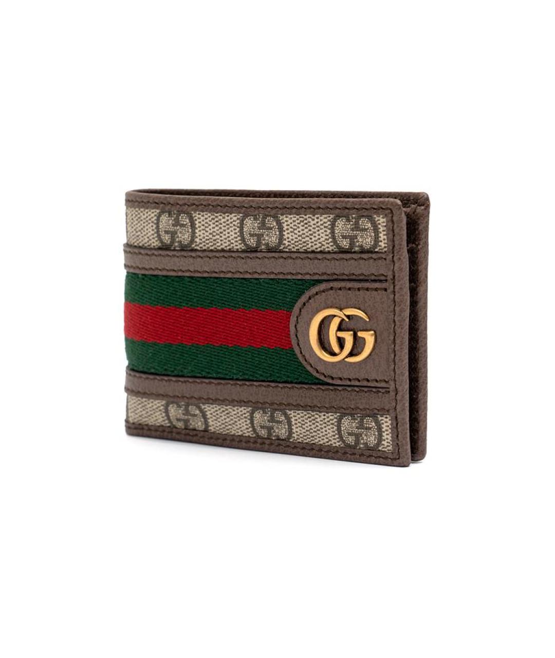GUCCI Коричневый кошелек, фото 2