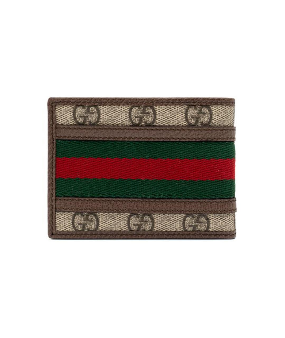 GUCCI Коричневый кошелек, фото 3