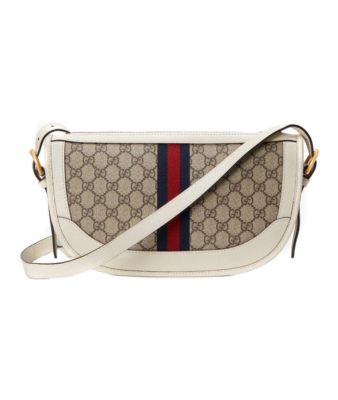 GUCCI Бежевая сумка на плечо, фото 3