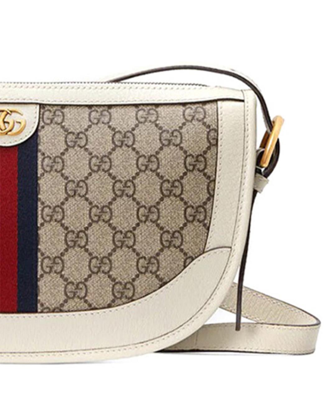 GUCCI Бежевая сумка на плечо, фото 8