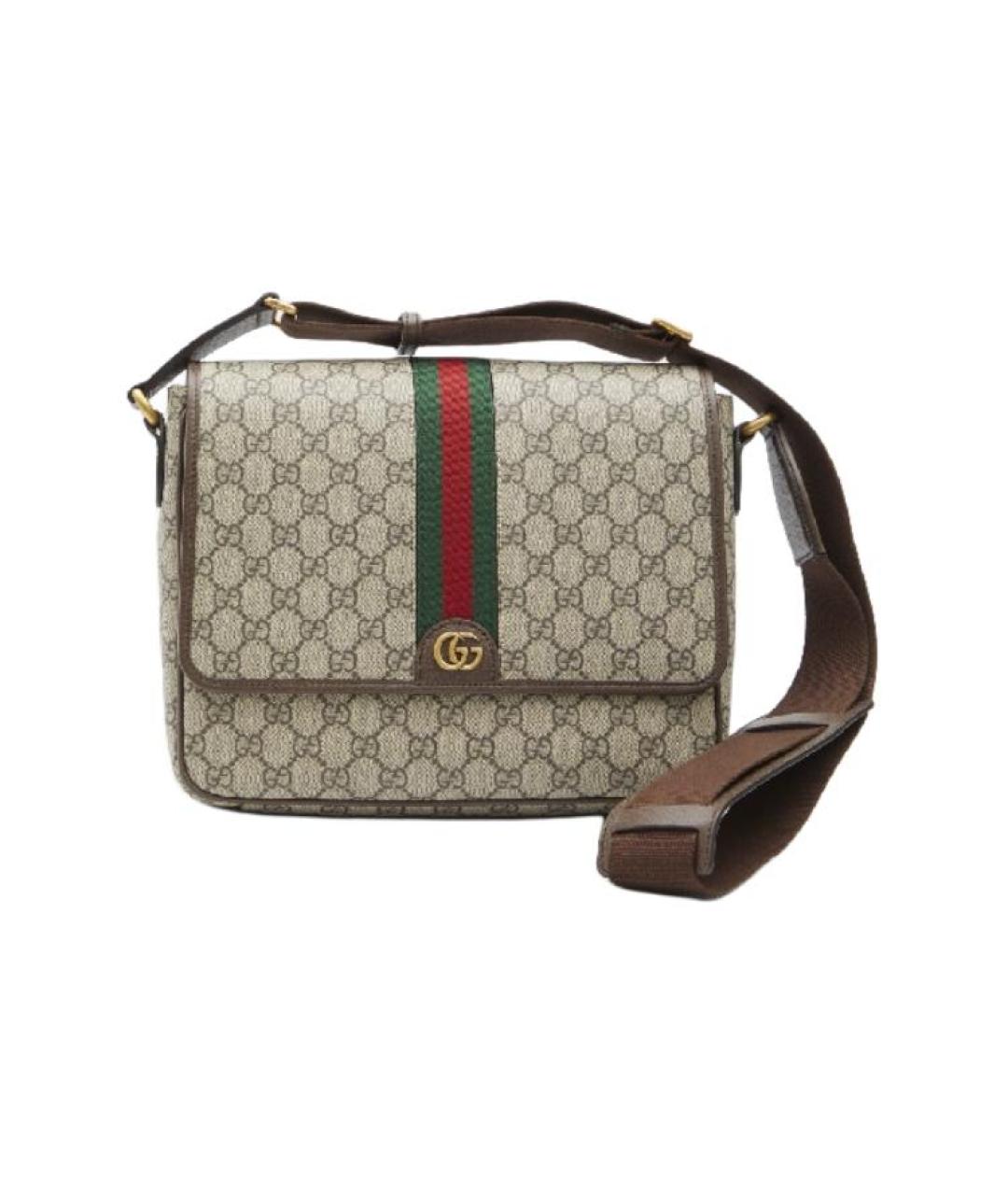 GUCCI Бежевая сумка на плечо, фото 1