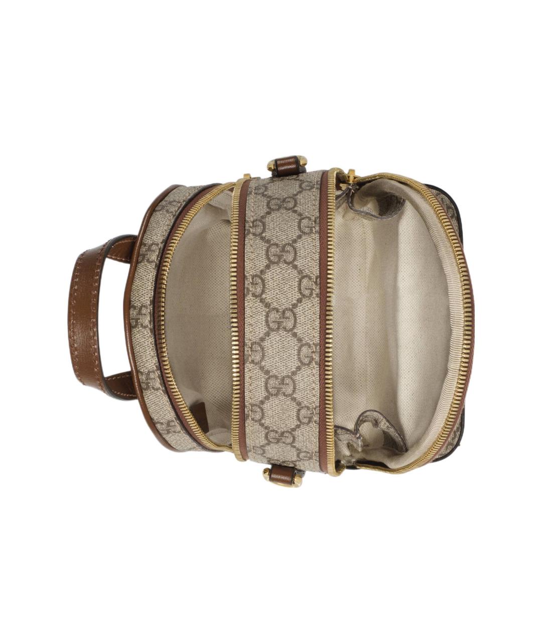GUCCI Коричневый рюкзак, фото 7
