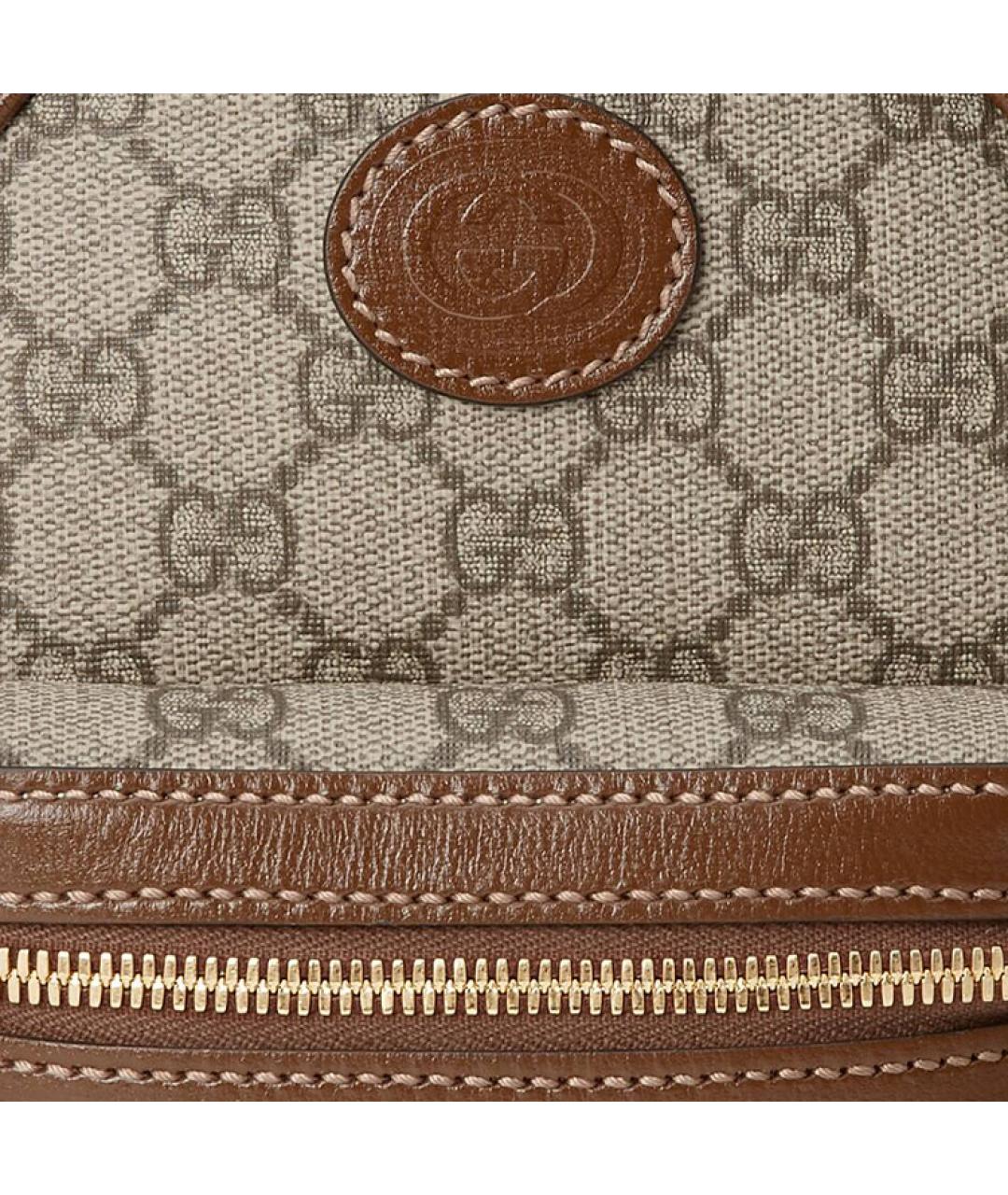 GUCCI Коричневый рюкзак, фото 8