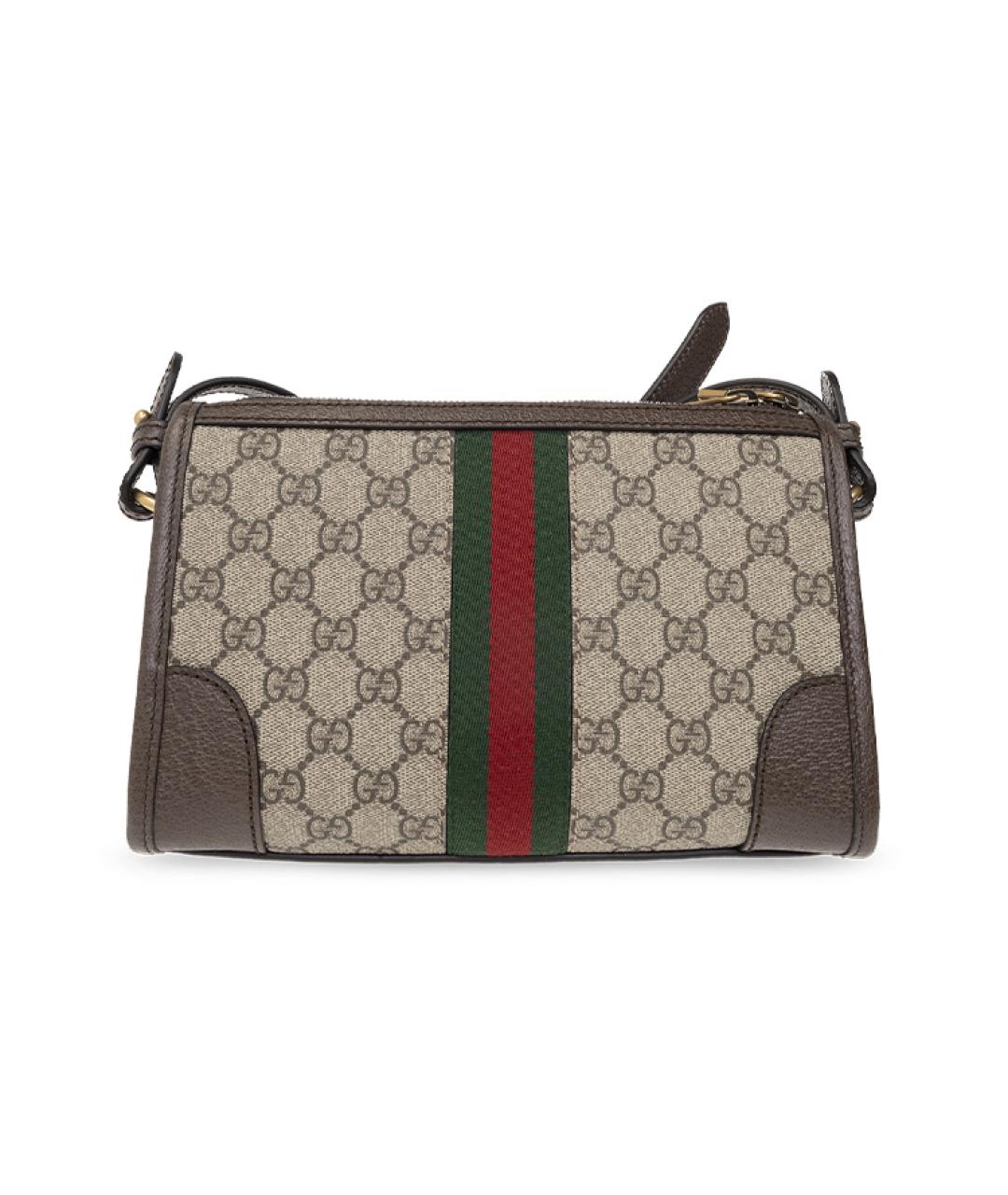 GUCCI Бежевая сумка на плечо, фото 3