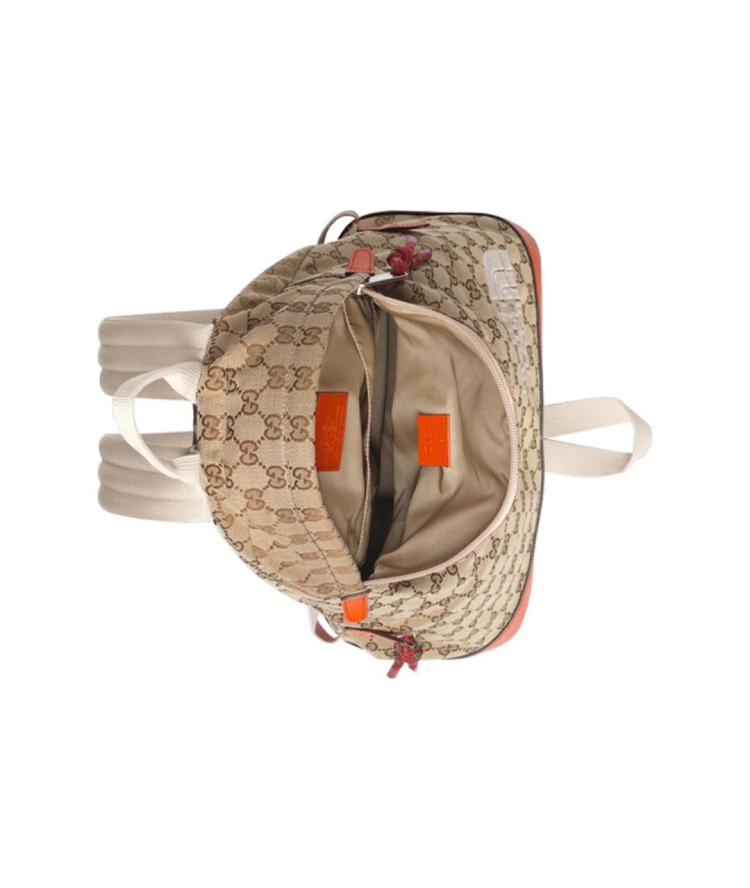 GUCCI Бежевый рюкзак, фото 6