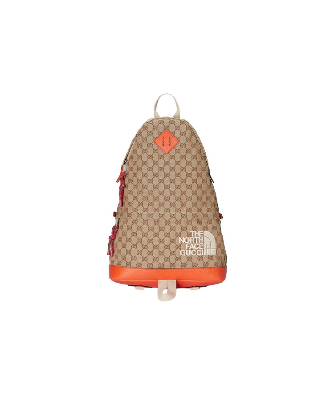 GUCCI Бежевый рюкзак, фото 1