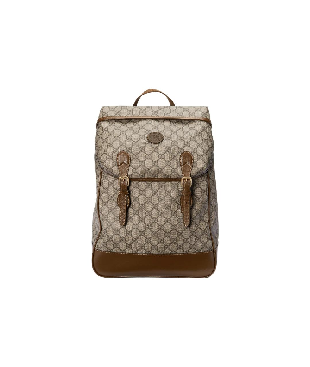 GUCCI Коричневый рюкзак, фото 1