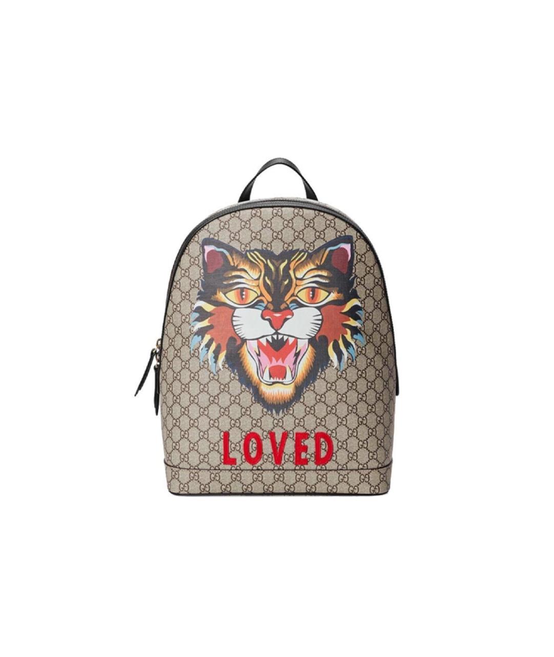 GUCCI Бежевый рюкзак, фото 1