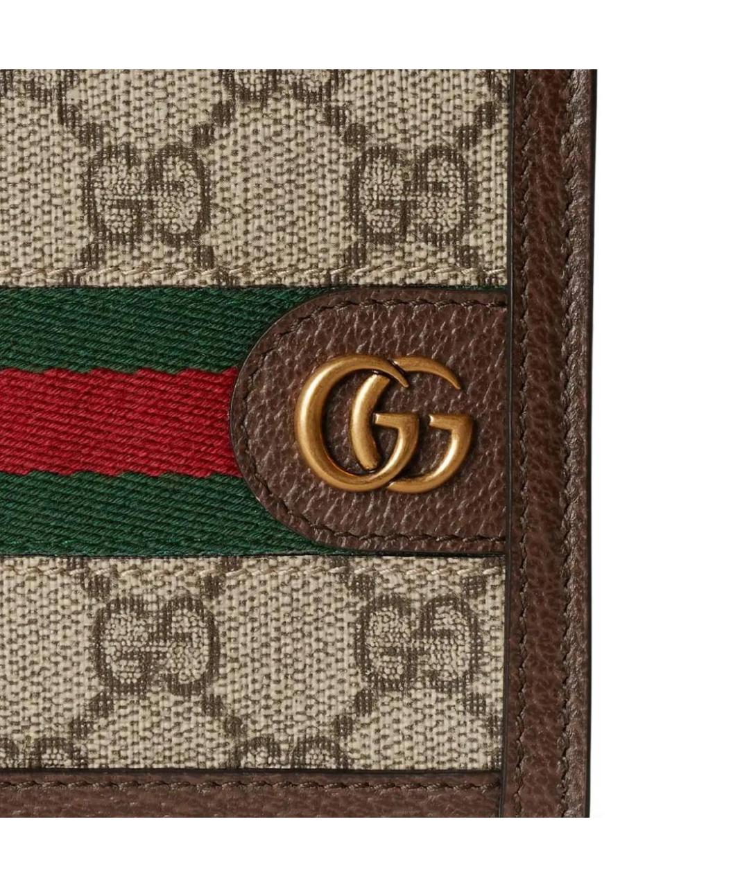 GUCCI Бежевый кошелек, фото 6