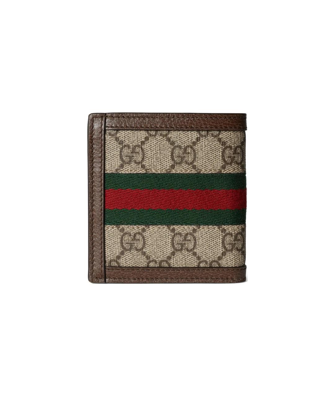 GUCCI Бежевый кошелек, фото 3
