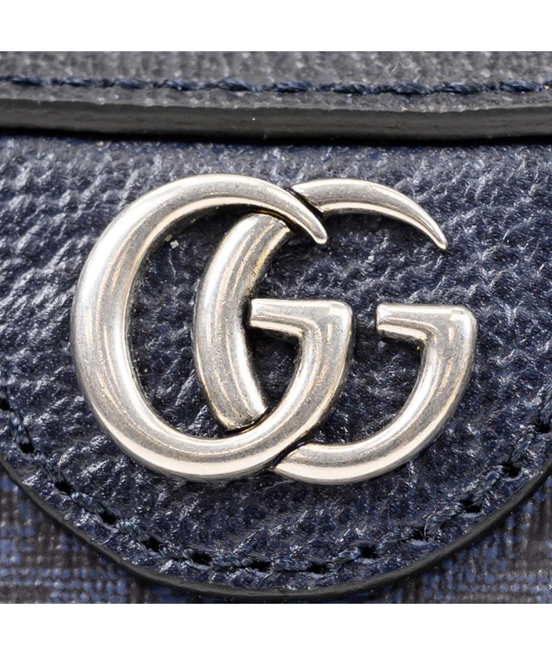 GUCCI Темно-синяя сумка на плечо, фото 6
