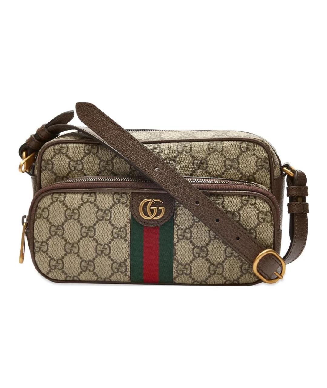 GUCCI Бежевая сумка на плечо, фото 1