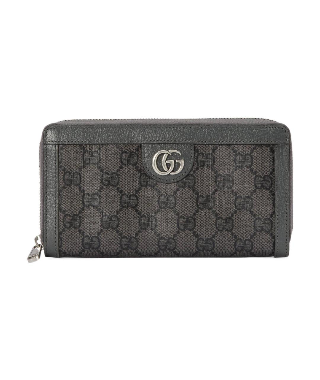 GUCCI Серый кошелек, фото 1