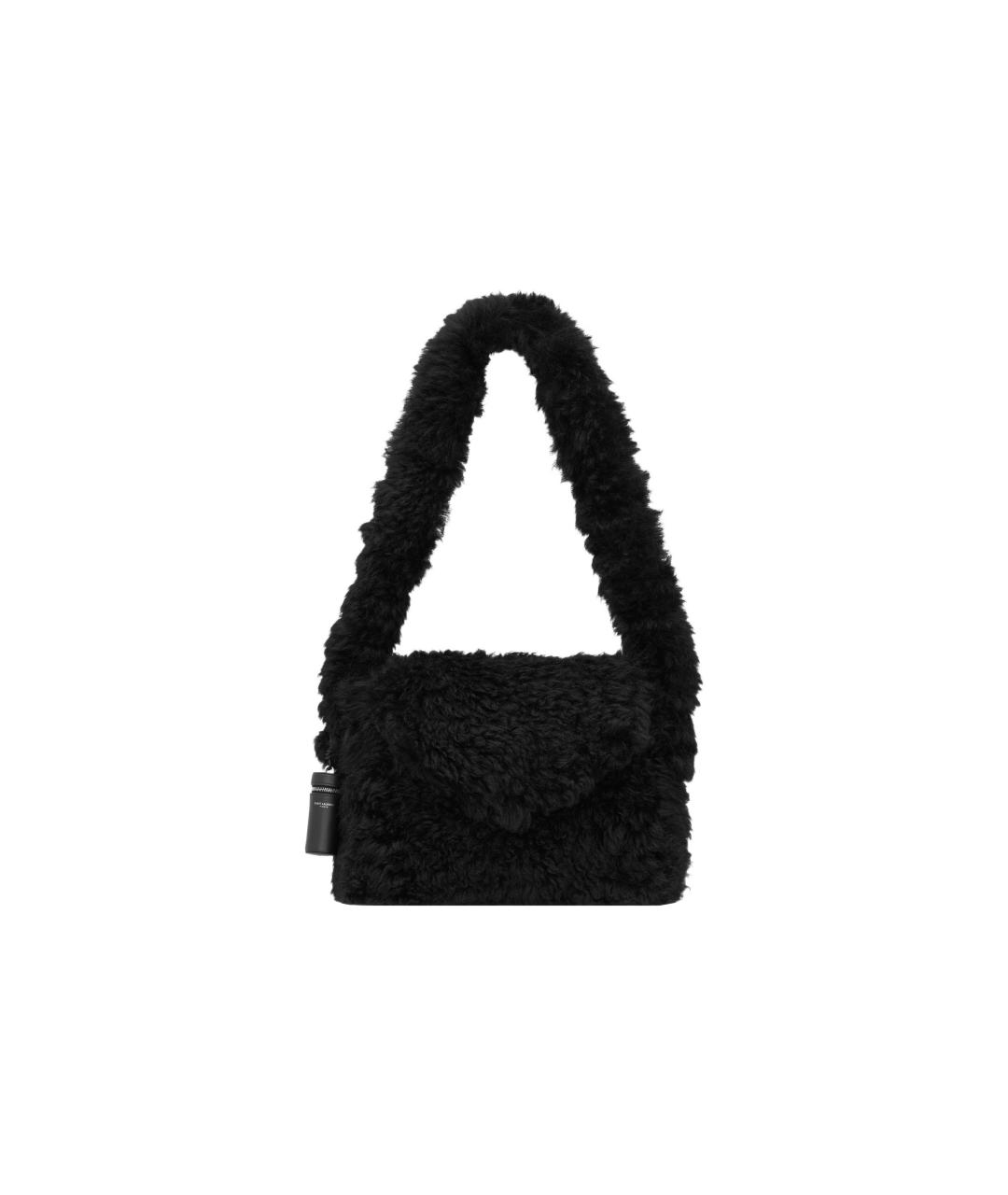 SAINT LAURENT Черная сумка на плечо, фото 6
