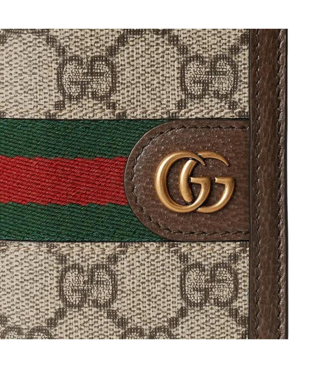 GUCCI Бежевый кардхолдер, фото 4