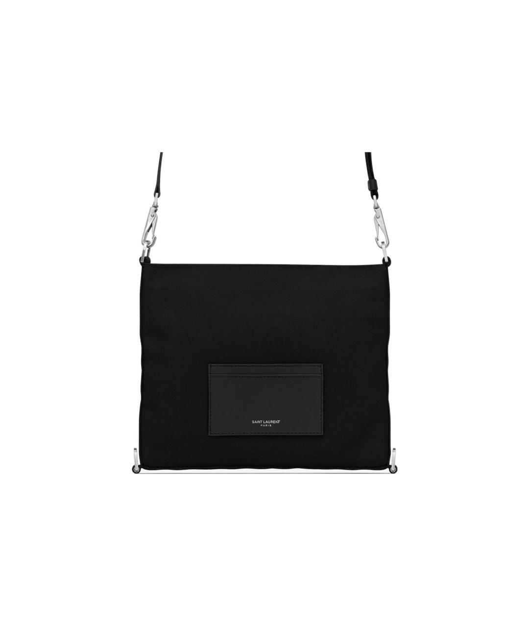 SAINT LAURENT Черная сумка на плечо, фото 2