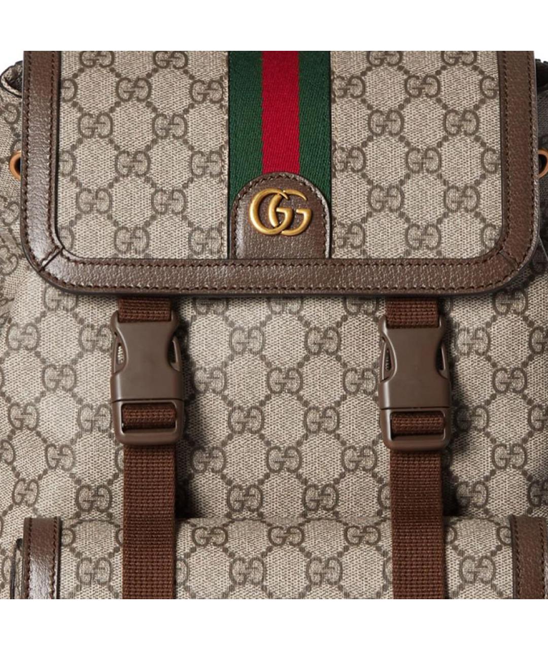 GUCCI Бежевый рюкзак, фото 8