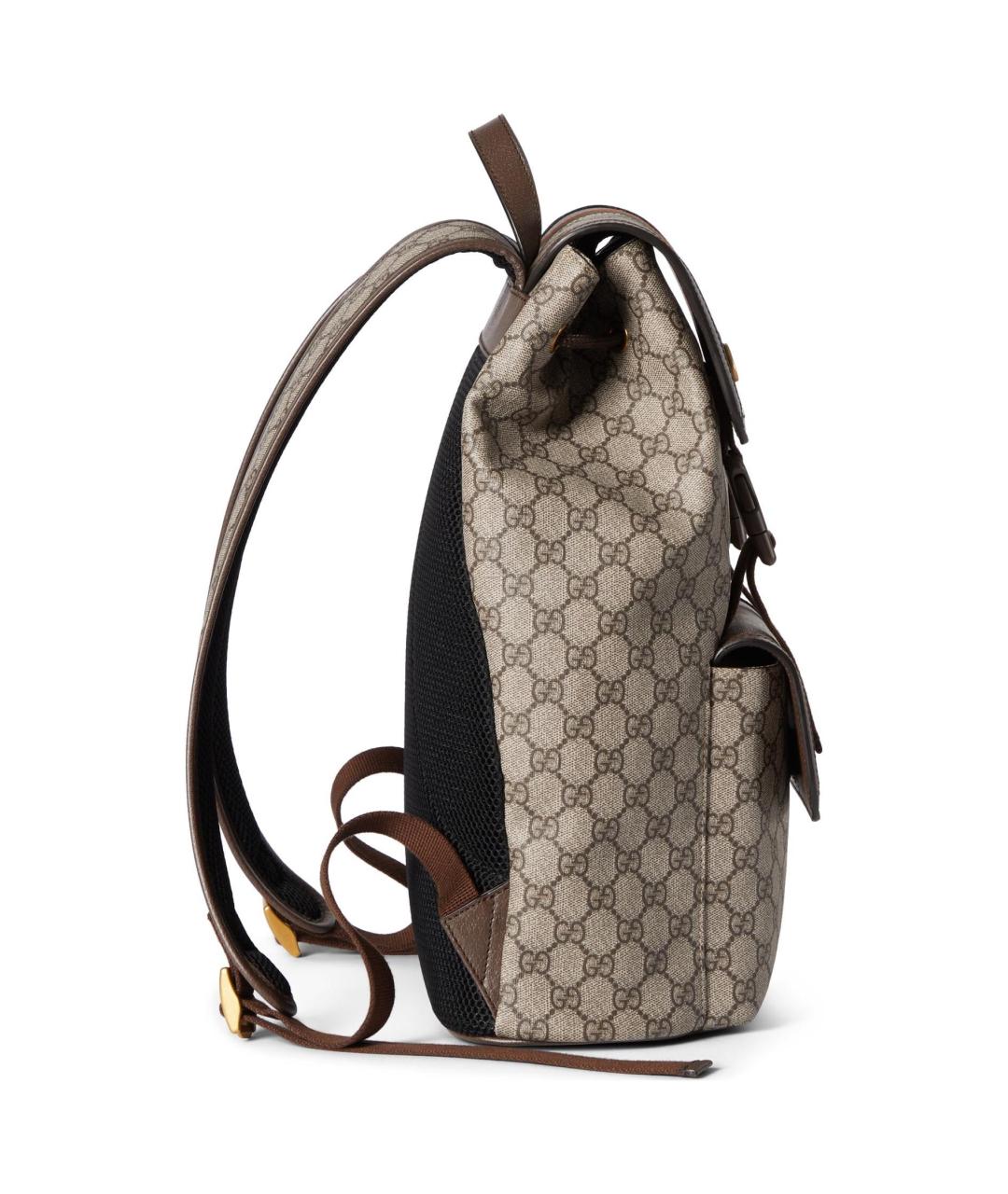 GUCCI Бежевый рюкзак, фото 3