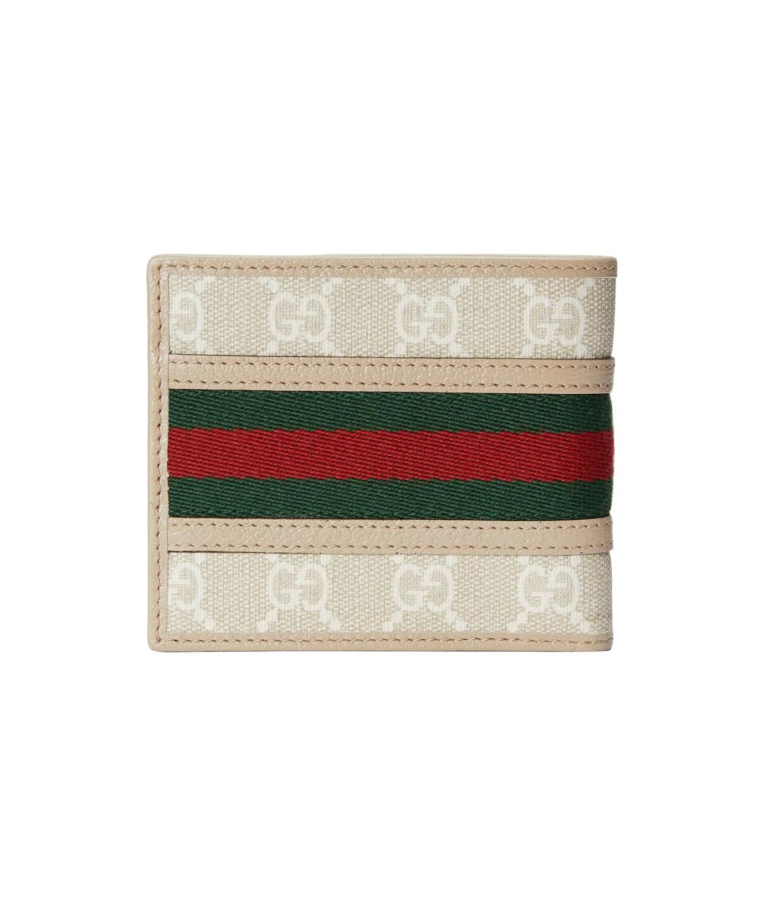 GUCCI Бежевый кошелек, фото 3