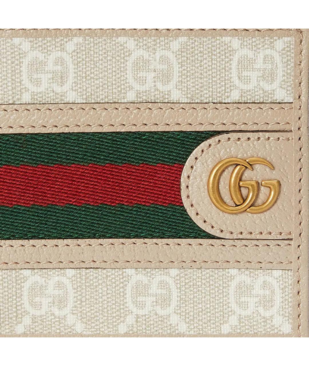 GUCCI Бежевый кошелек, фото 6