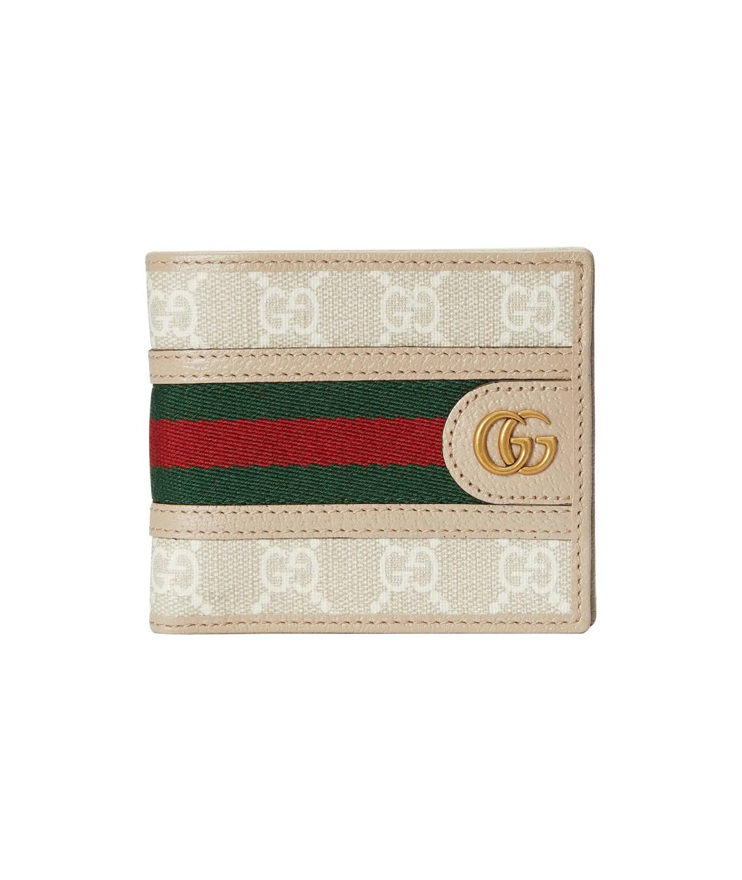 GUCCI Бежевый кошелек, фото 1