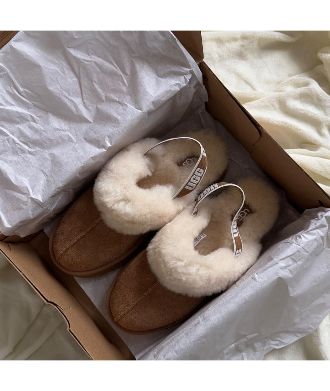 UGG AUSTRALIA Коричневые кожаные ботинки, фото 5