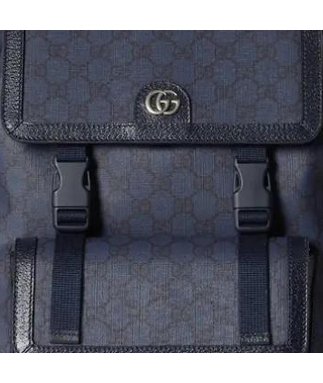 GUCCI Темно-синий рюкзак, фото 8