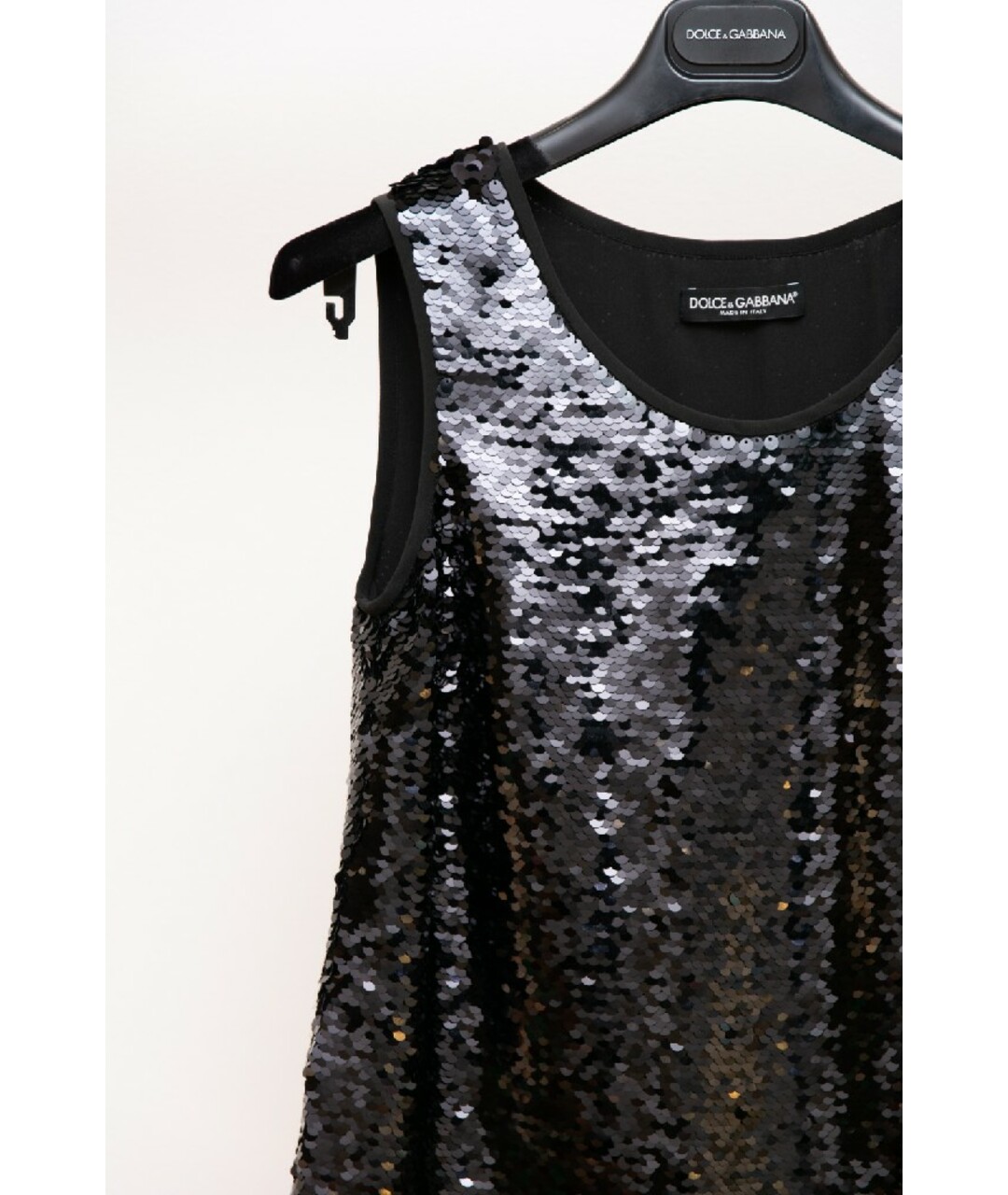 DOLCE&GABBANA Черная майка, фото 3