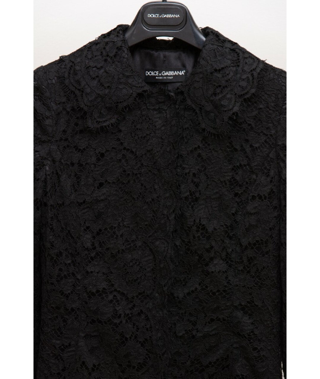 DOLCE&GABBANA Черное пальто, фото 3