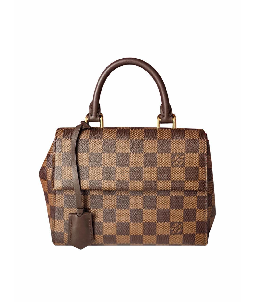 LOUIS VUITTON Коричневая сумка с короткими ручками, фото 1
