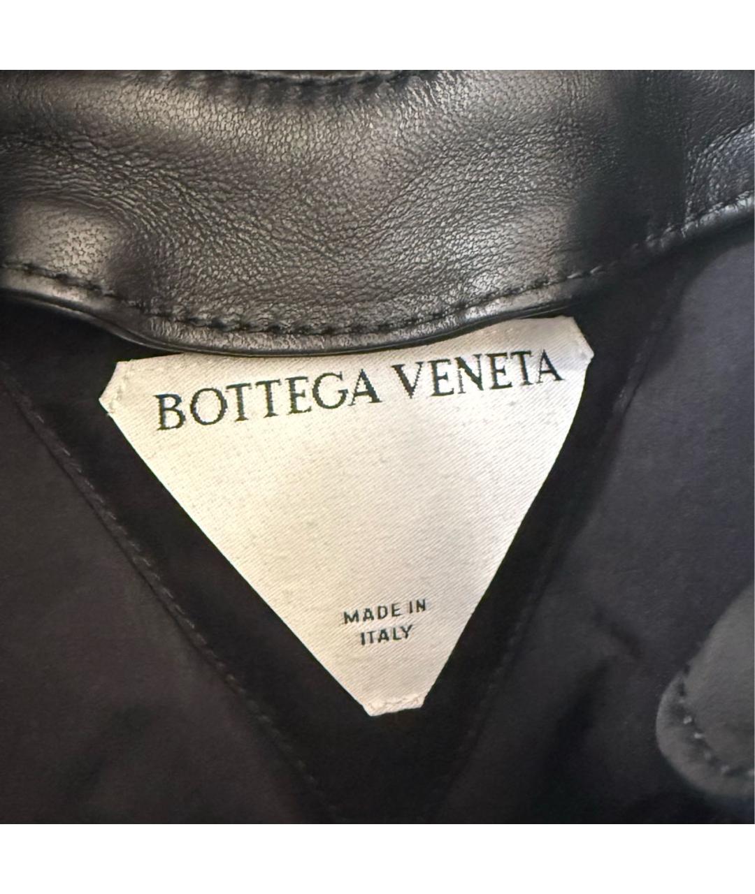 BOTTEGA VENETA Темно-синяя полиамидовая куртка, фото 7