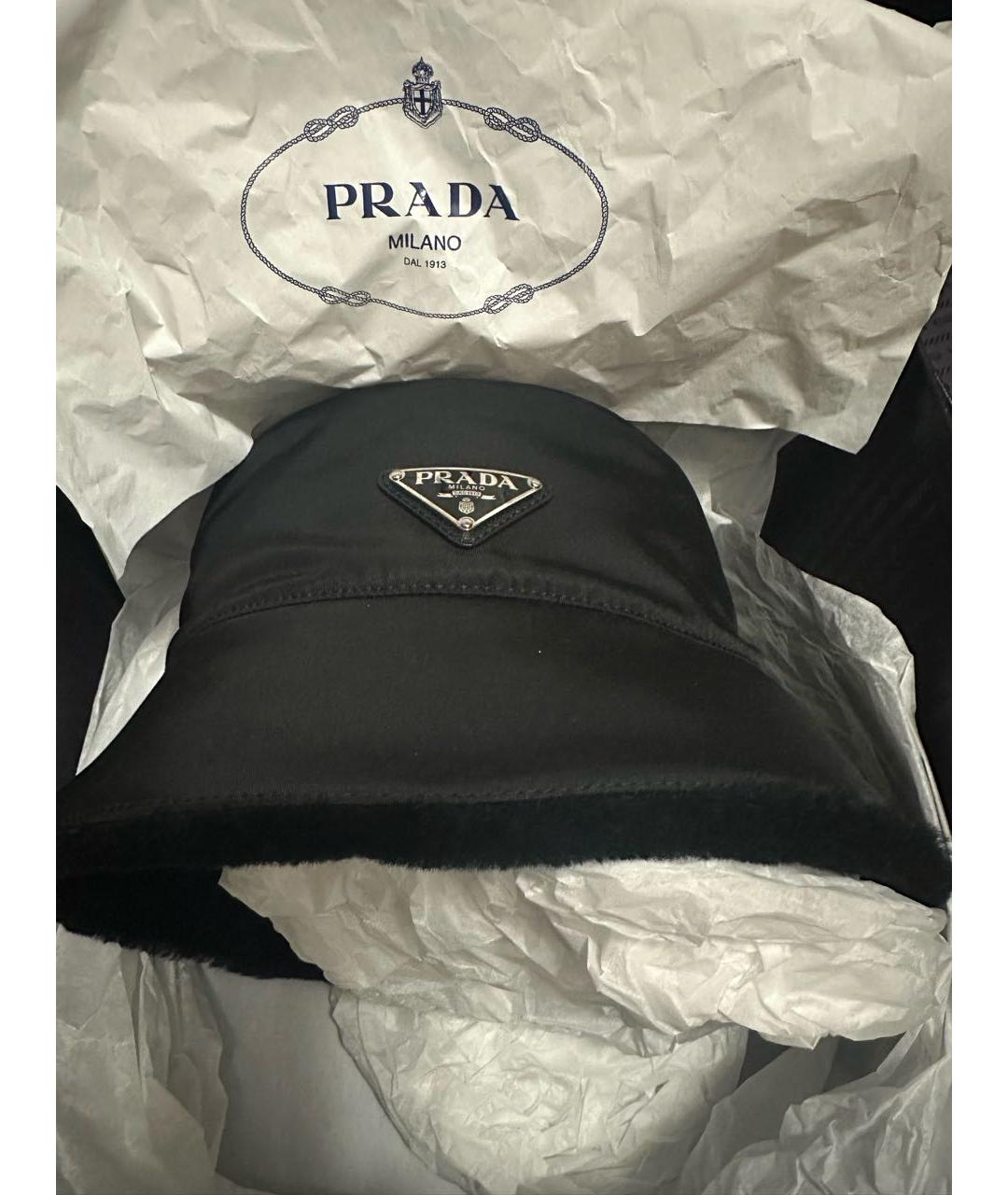 PRADA Черная панама, фото 7