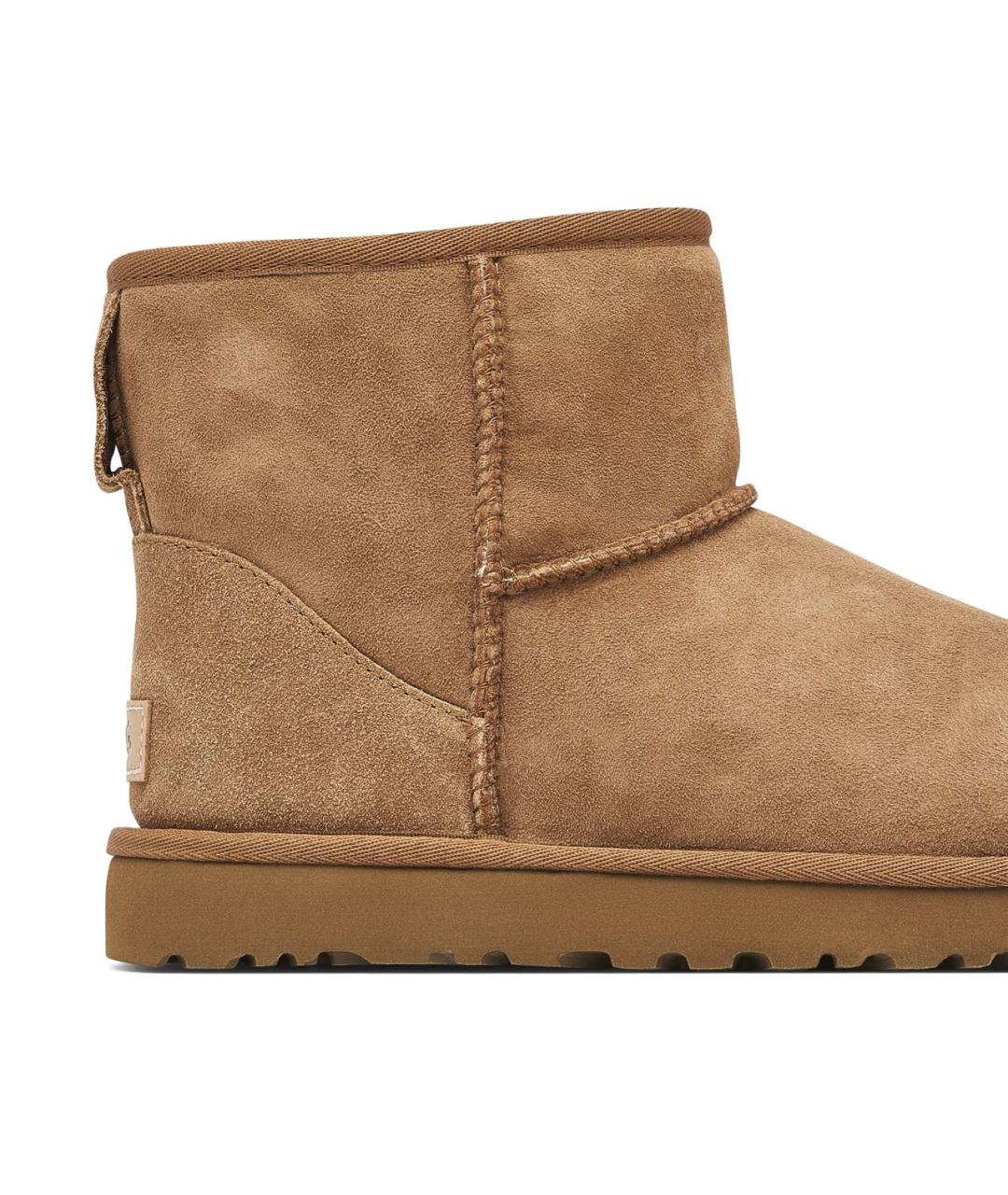 UGG AUSTRALIA Коричневые замшевые сапоги, фото 3