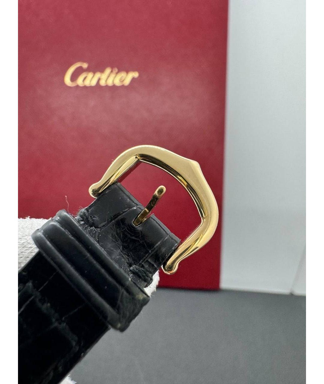 CARTIER Желтые часы из желтого золота, фото 5