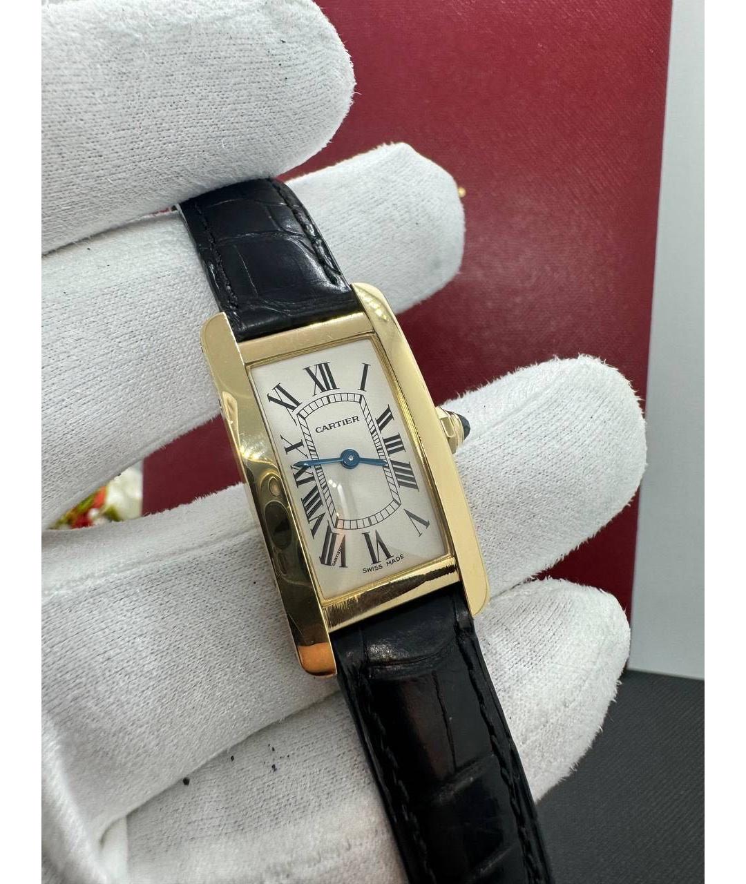 CARTIER Желтые часы из желтого золота, фото 6