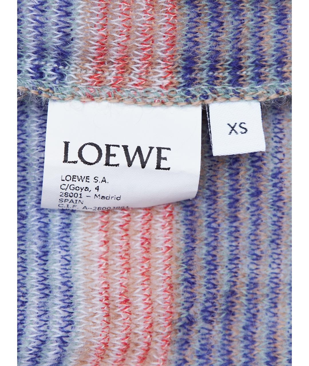 LOEWE Фиолетовый кардиган, фото 5