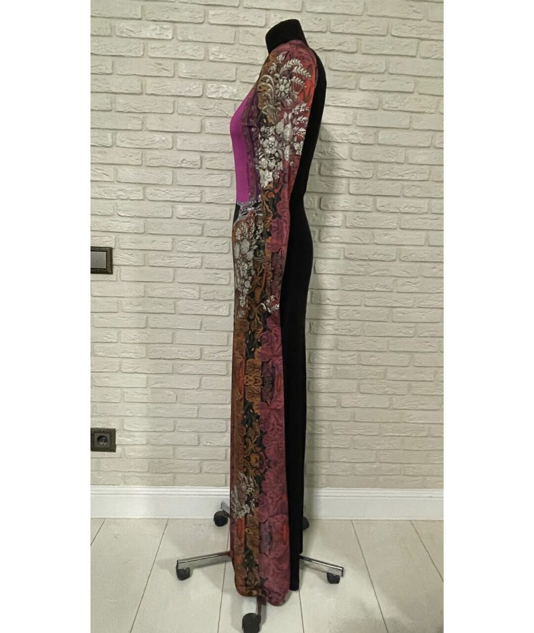 CAVALLI CLASS Мульти вискозное повседневное платье, фото 3