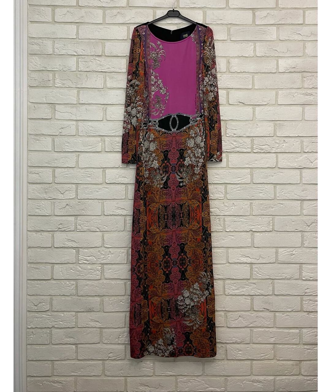 CAVALLI CLASS Мульти вискозное повседневное платье, фото 4