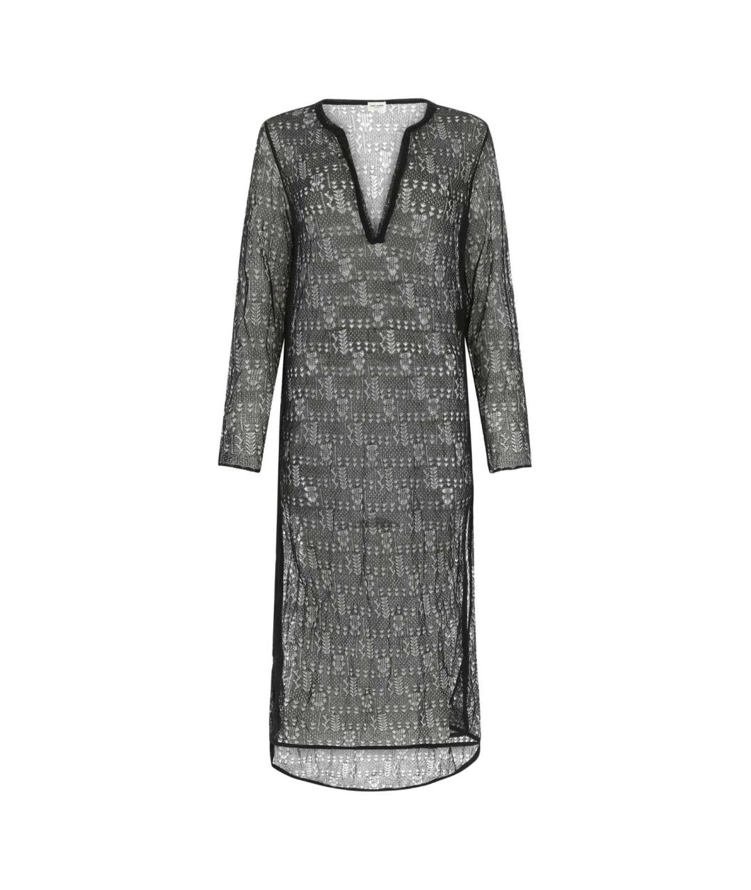 SAINT LAURENT Черное платье, фото 1