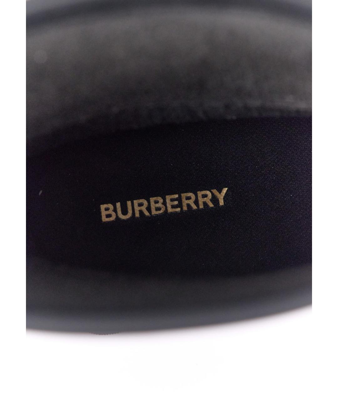 BURBERRY Черные сапоги, фото 5