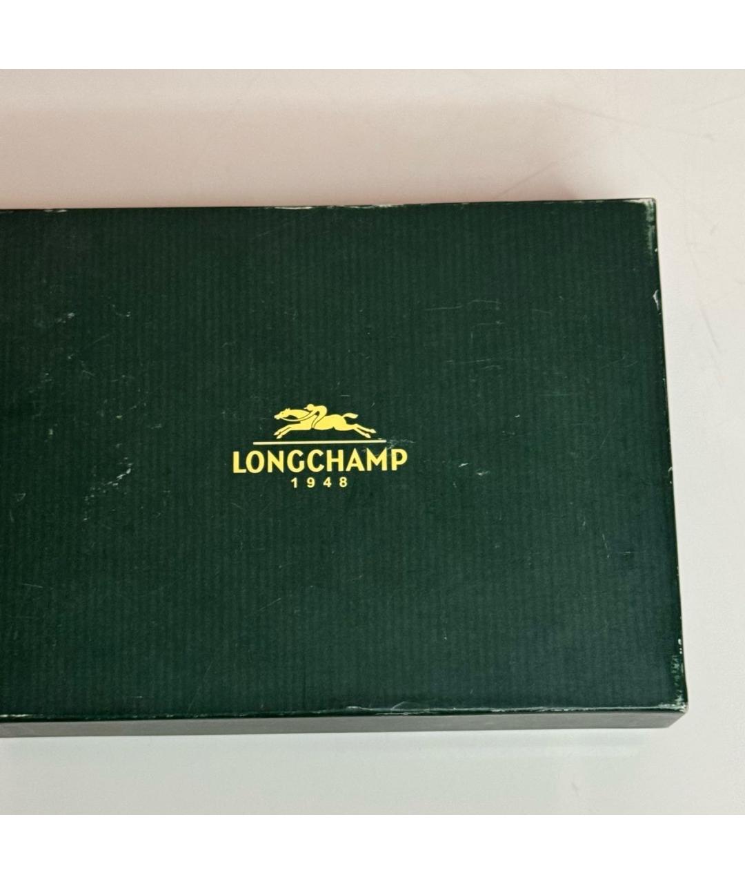 LONGCHAMP Розовый кожаный кошелек, фото 8