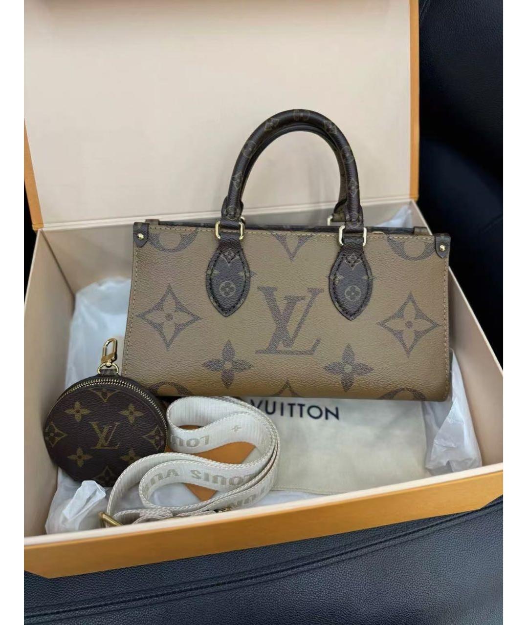 LOUIS VUITTON Кожаная сумка через плечо, фото 2