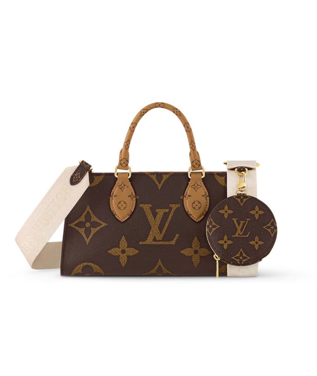 LOUIS VUITTON Кожаная сумка через плечо, фото 1