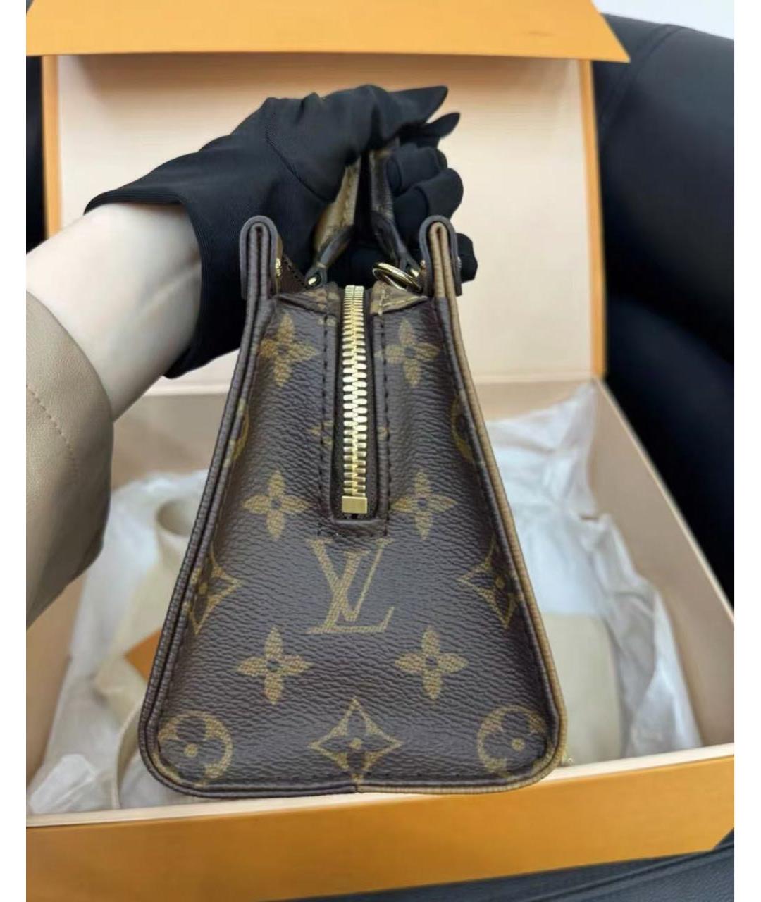 LOUIS VUITTON Кожаная сумка через плечо, фото 6