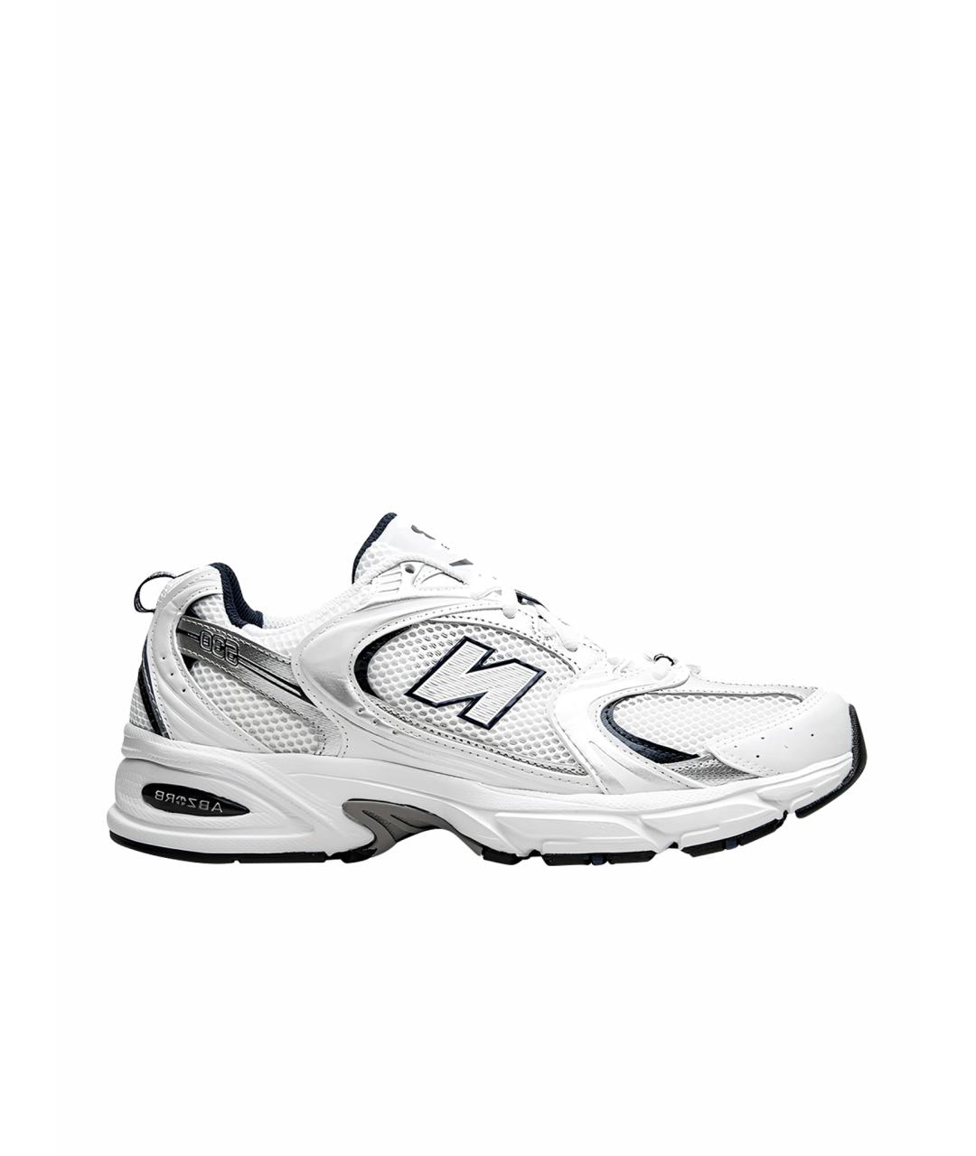 NEW BALANCE Белые текстильные низкие кроссовки / кеды, фото 1