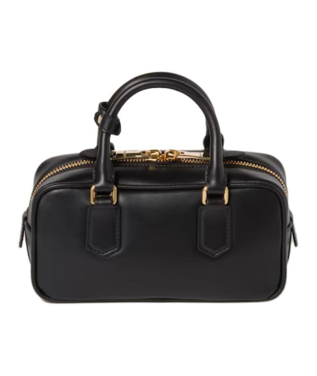 MIU MIU Черная кожаная сумка через плечо, фото 3