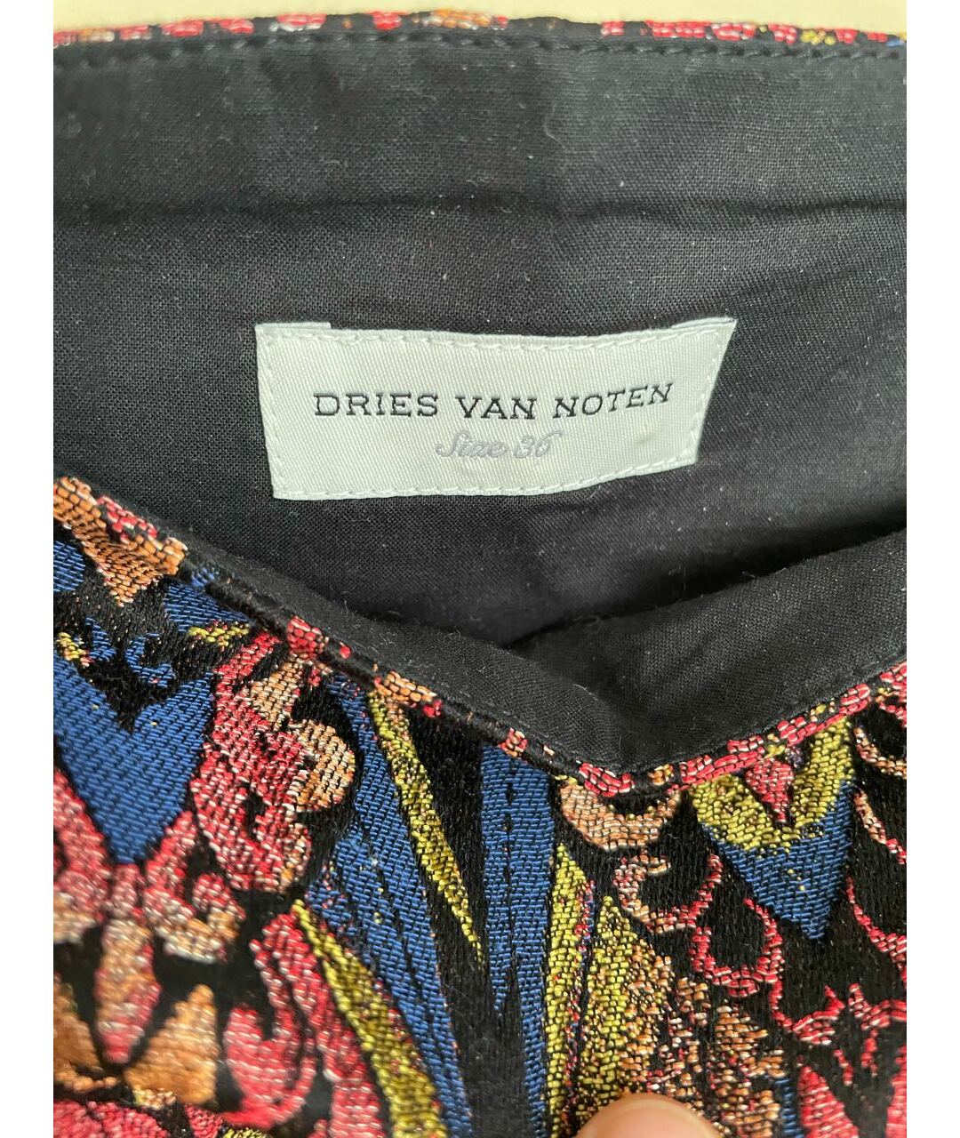 DRIES VAN NOTEN Мульти майка, фото 3